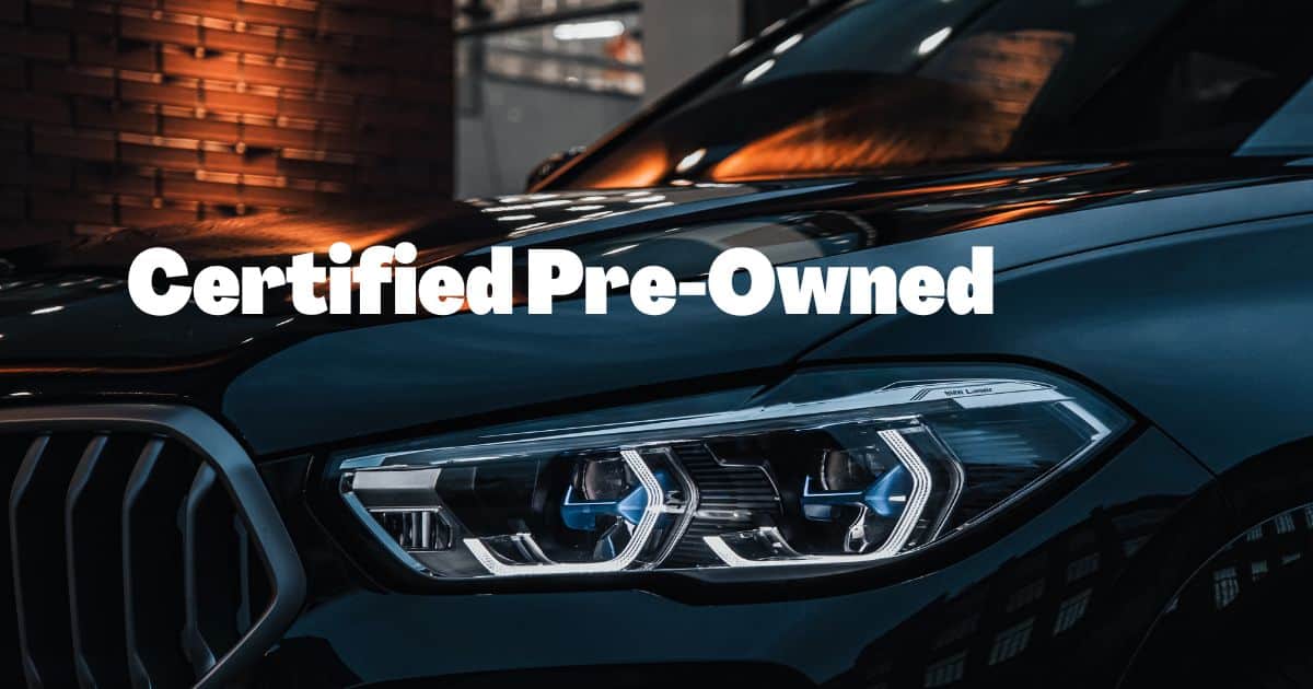BMW CPO What You Need to Know About BMW's Certified PreOwned Program