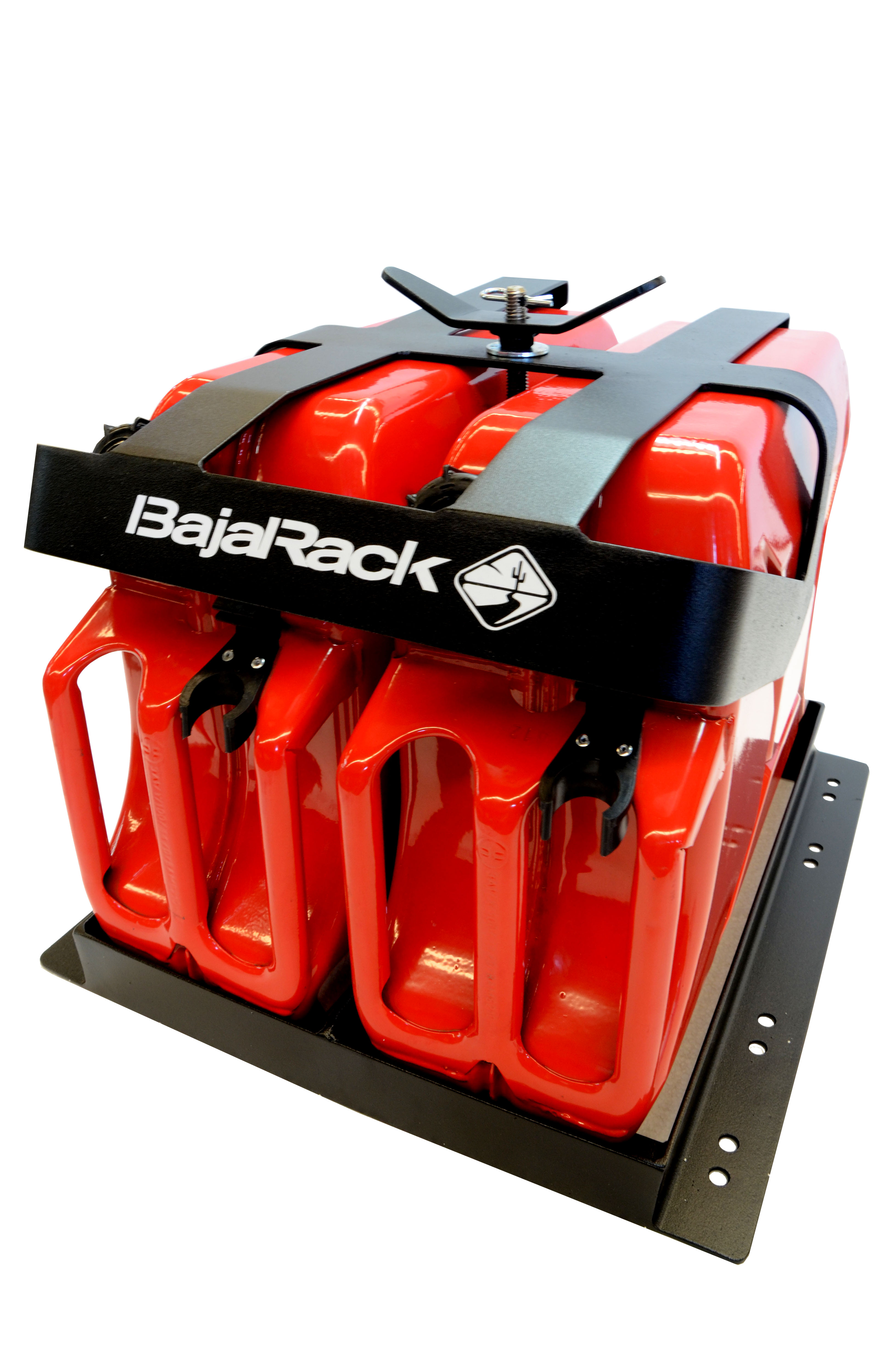 BajaRack Fuel Can Holder Mount for two 5 Gallon Gas Cans Driver Mods
