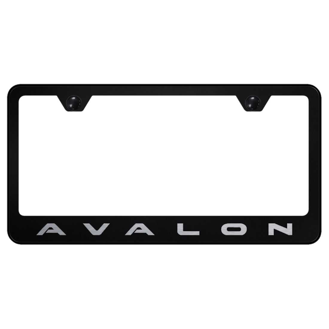 Toyota Avalon Black Stainless Steel License Plate Frame eBay
