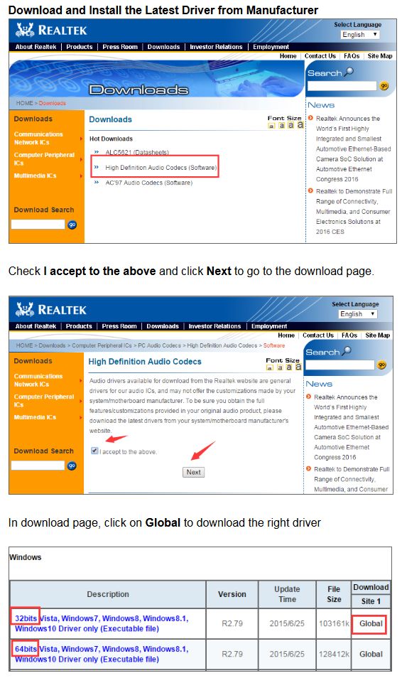 How to Update Audio Drivers in Windows 10, 8, 7, Vista & XP