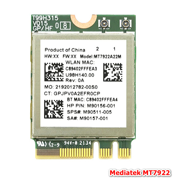 Mediatek mt7921 wi fi 6 6e wireless lan drivers » Posetke