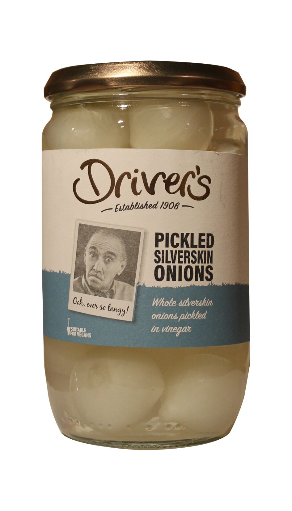 Pickled Silverskin Onions 710g Drivers Pickles