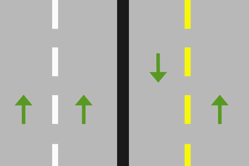 Pavement Markings and What They Mean