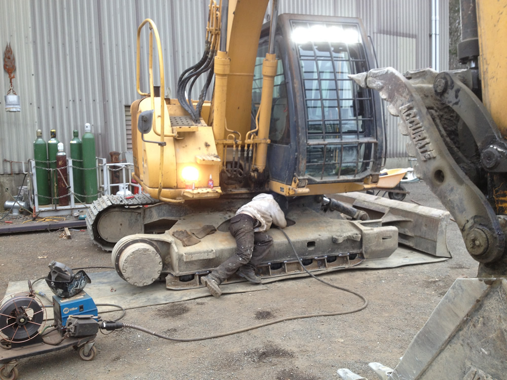 Heavy Equipment Drivers Welding