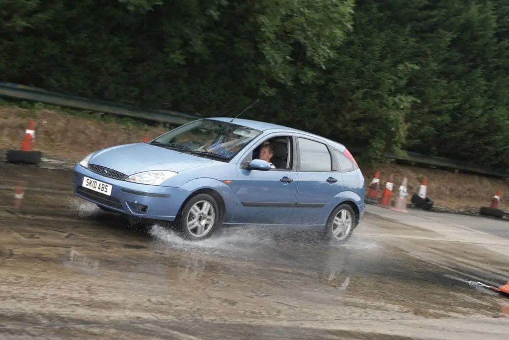 Standard Skid Pan training at Castle Combe Racing Circuit