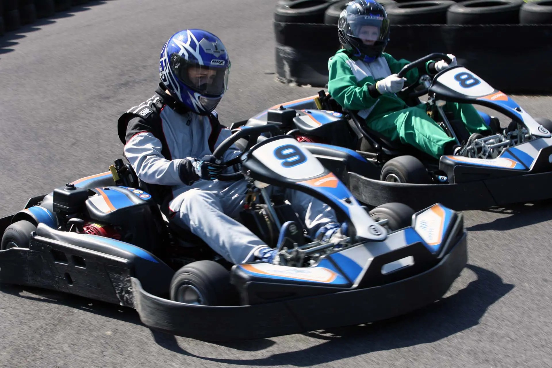 Outdoor Go Karting at Drive Tech in Castle Combe