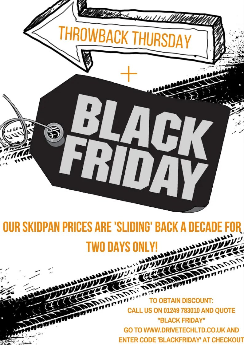 Black Friday Discount Code DriveTech Ltd