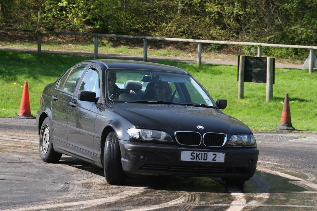 Public Skid Pan training at Castle Combe Racing Circuit