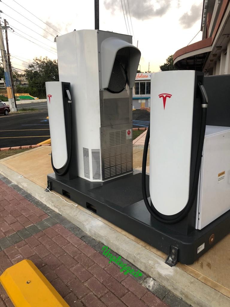 First Tesla Service Center and second Tesla Supercharger opens in