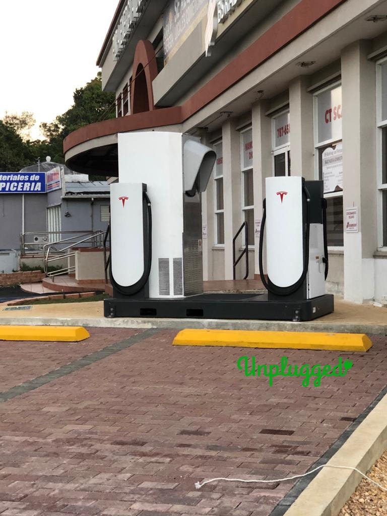 First Tesla Service Center and second Tesla Supercharger opens in