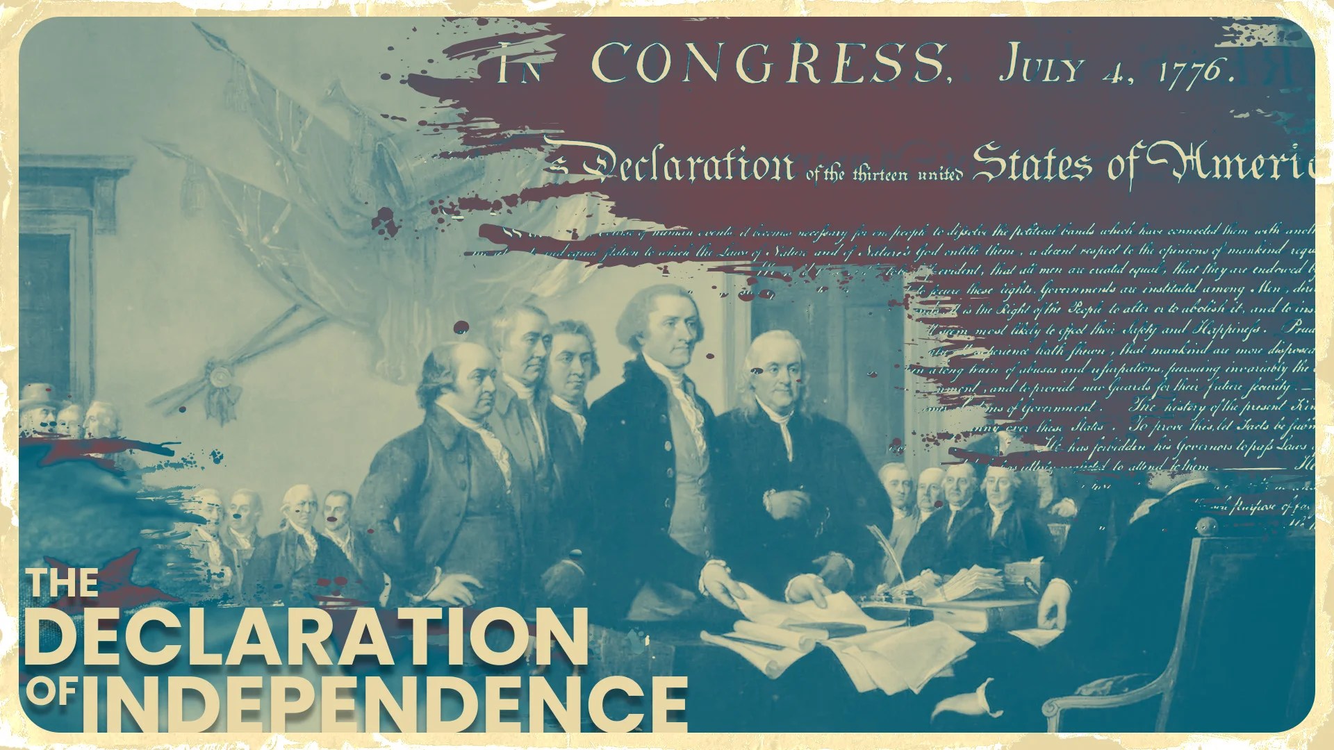 The Declaration of Independence Drive Thru History