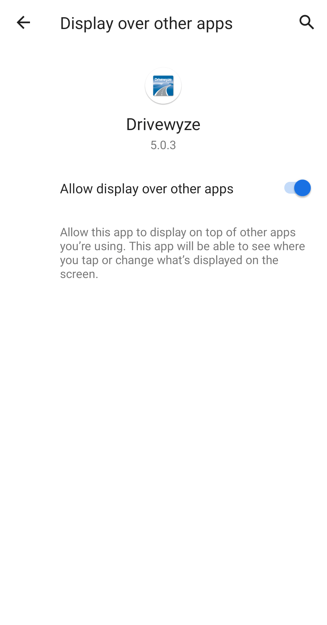Enable Permissions in Drivewyze Mobile Drivewyze