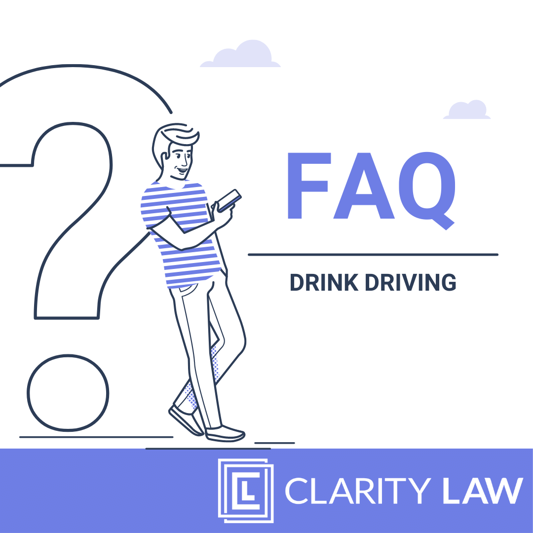 FAQ Drink Driving Driving Law