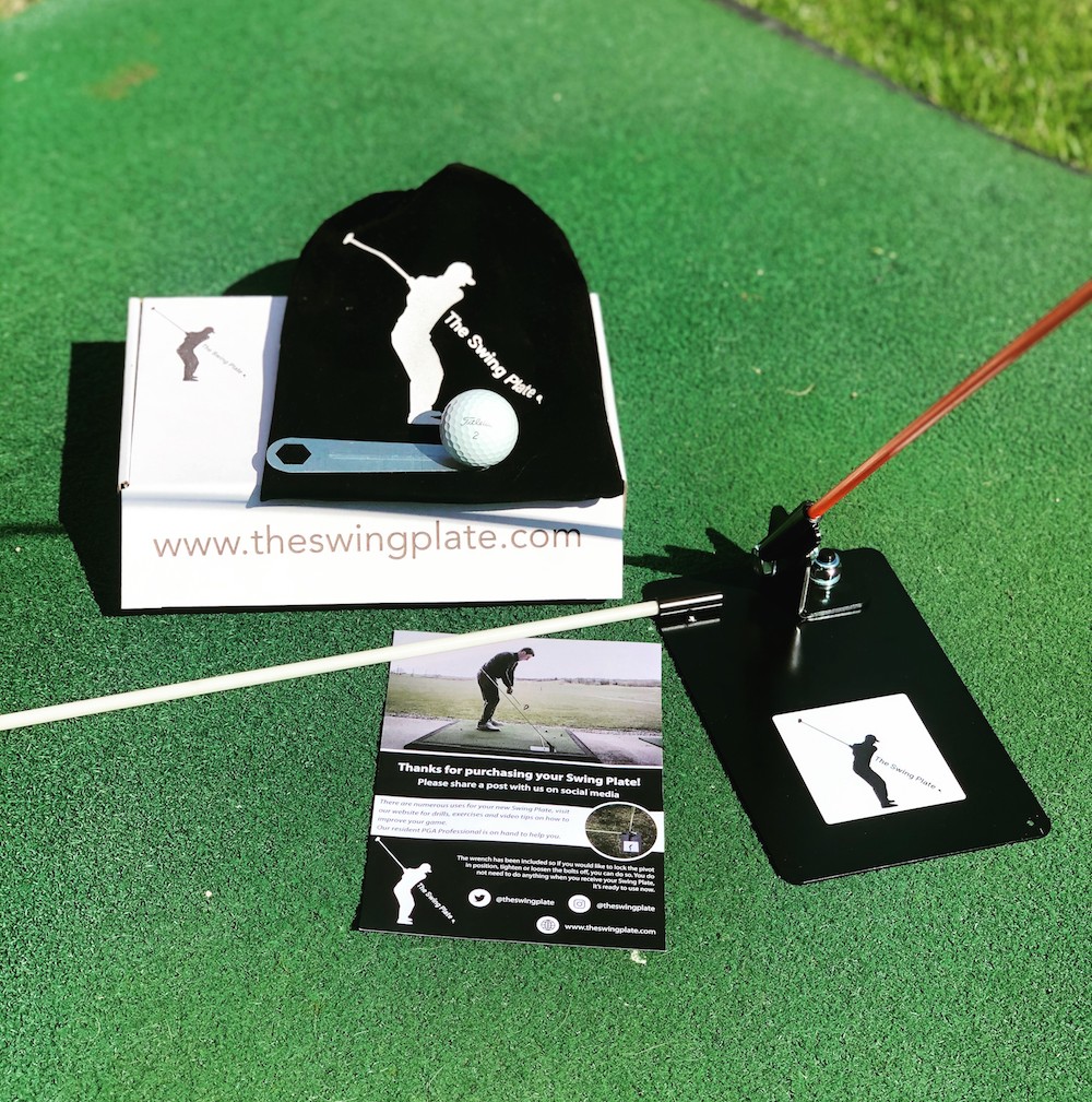 The Swing Plate Lets You Practice with Precision Driving Range Heroes