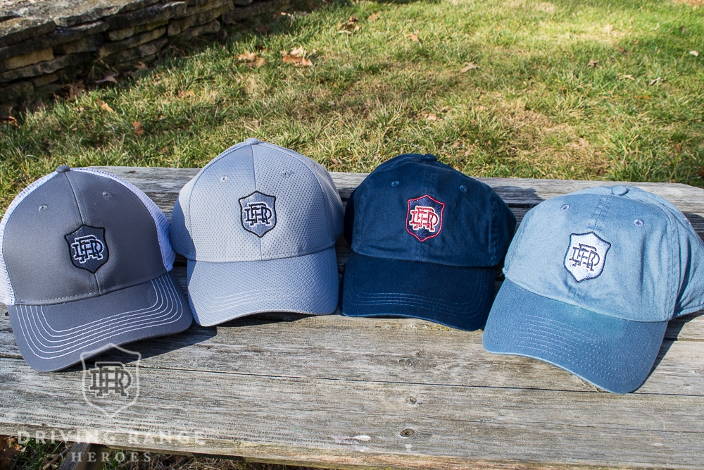 New AHEAD Golf Hats for the Season! Driving Range Heroes