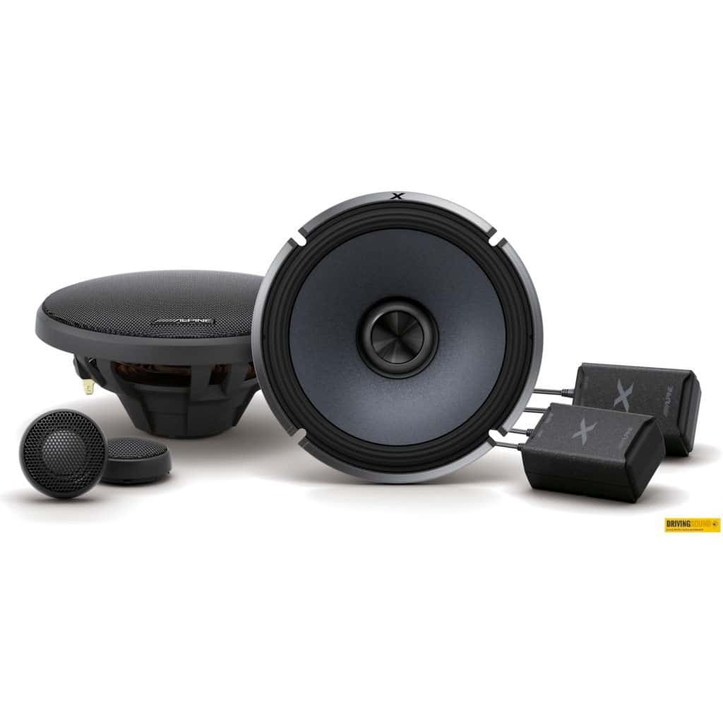 ALPINE XS65C TYPE X 6.5INCH FLAGSHIP COMPONENT SPEAKERS Driving Sound