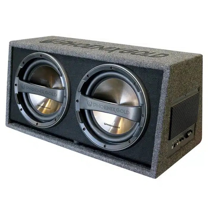 PHOENIX GOLD Z212ABV2 12INCH 2000WATTS MAX/500RMS ACTIVE DUAL SUBS