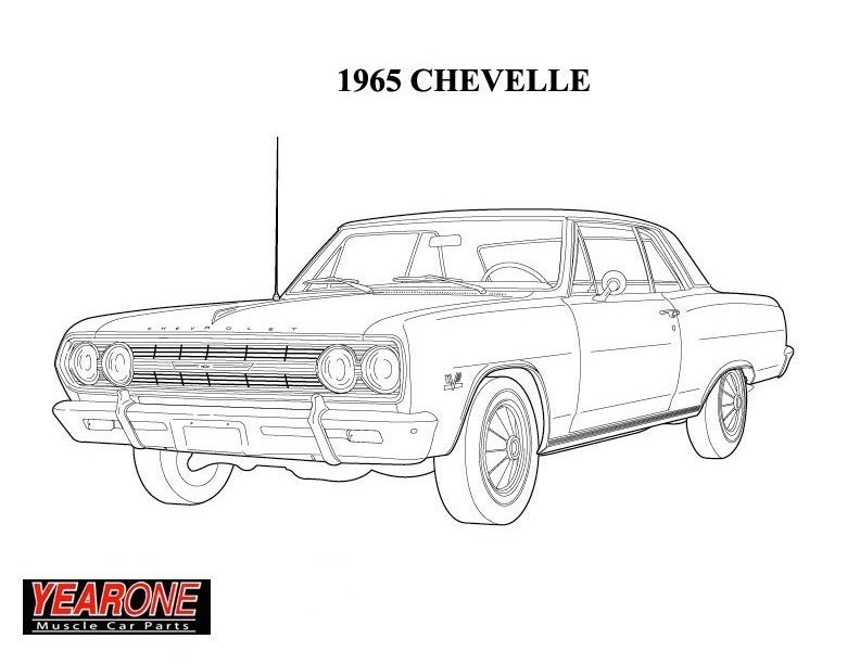 50+ Best pictures 68 Chevelle Coloring Pages / Brawny Muscle Car Coloring Pages American