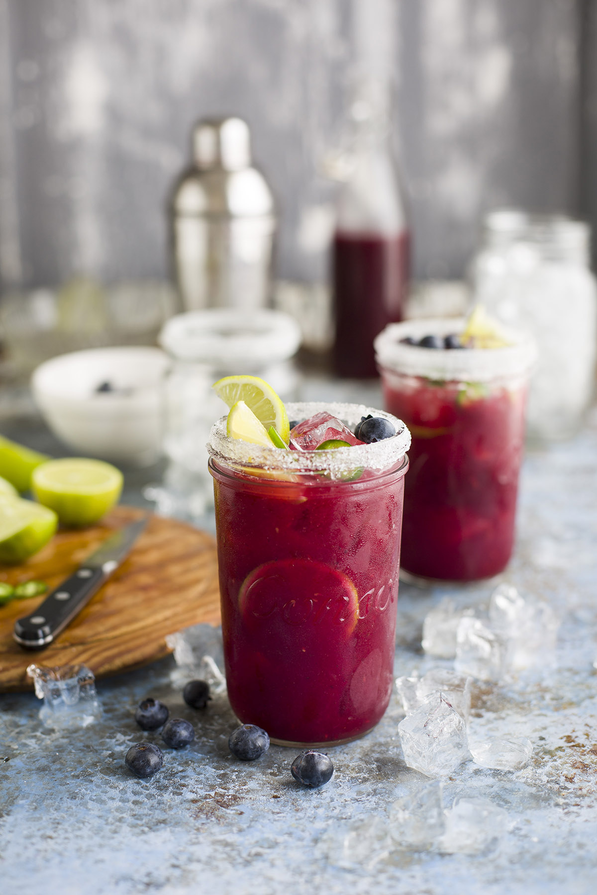 A mixed berry margarita recipe Drizzle and Dip