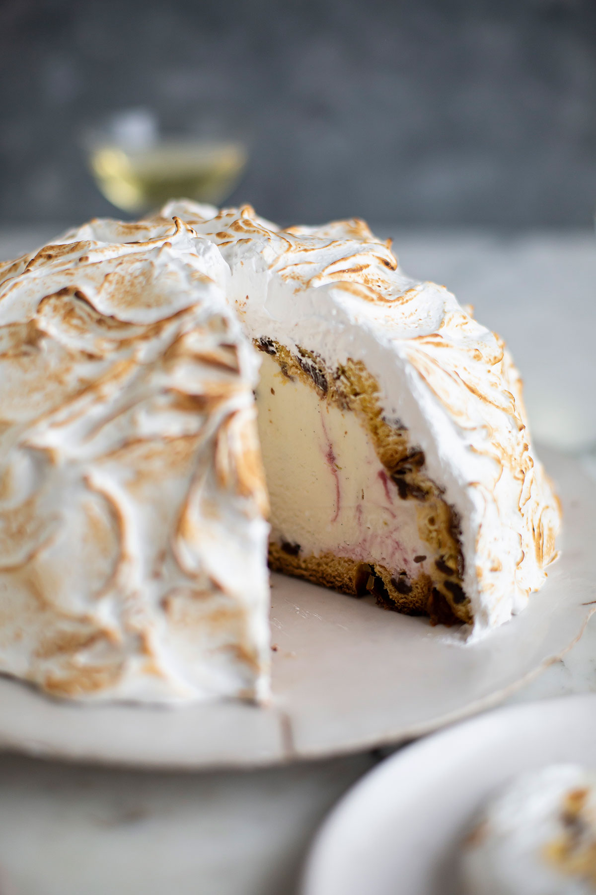 icecream bombe Alaska recipe Drizzle and Dip