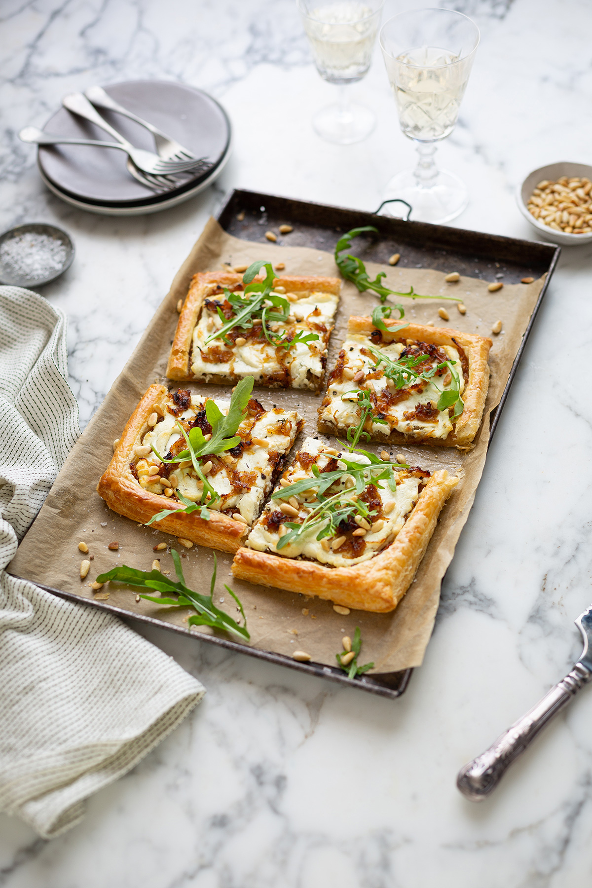 Caramelized Onion Tart with Ricotta Cheese Recipe