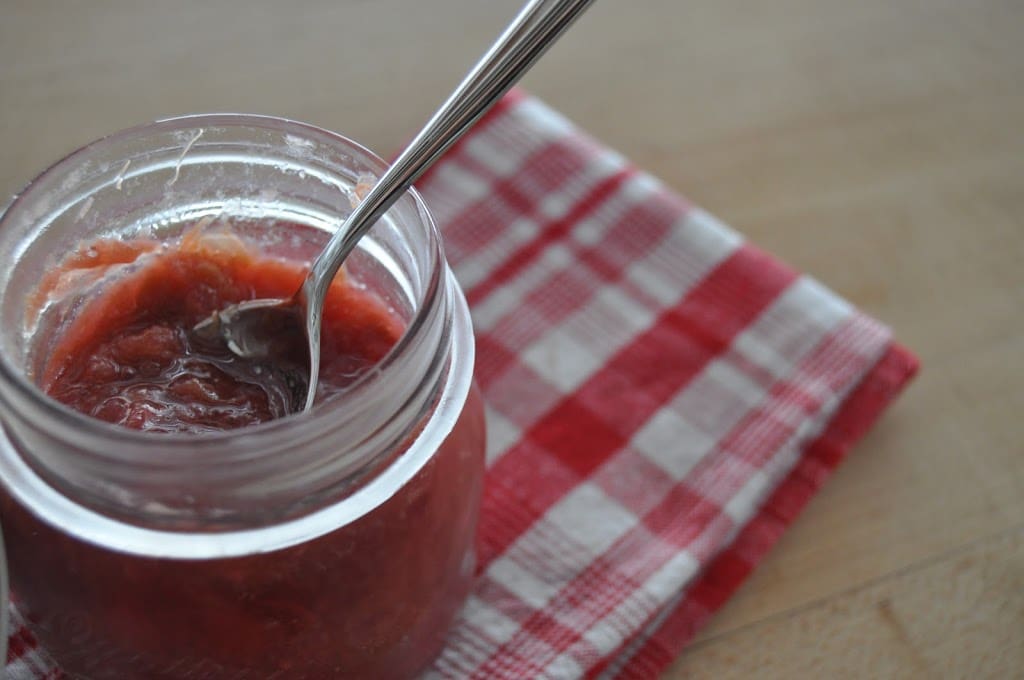 RhubarbGinger Jam Drizzle Kitchen