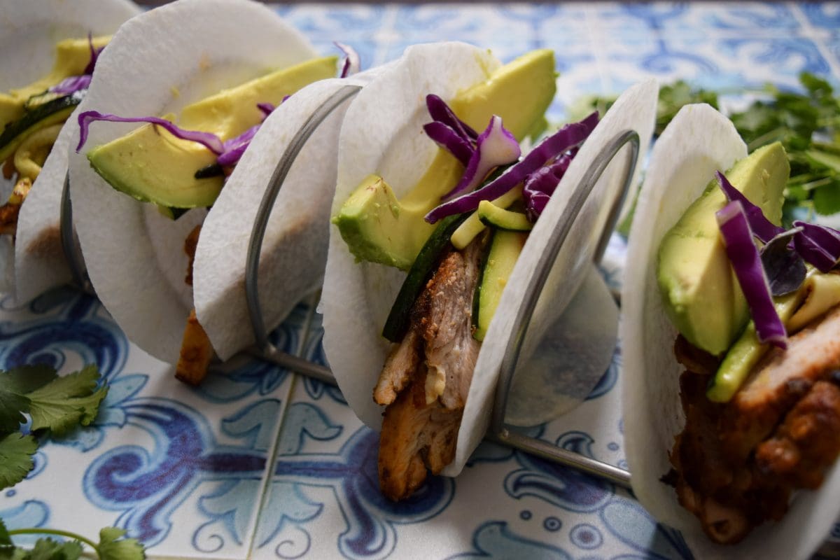 Jicama Wrapped Tacos Drizzle Kitchen