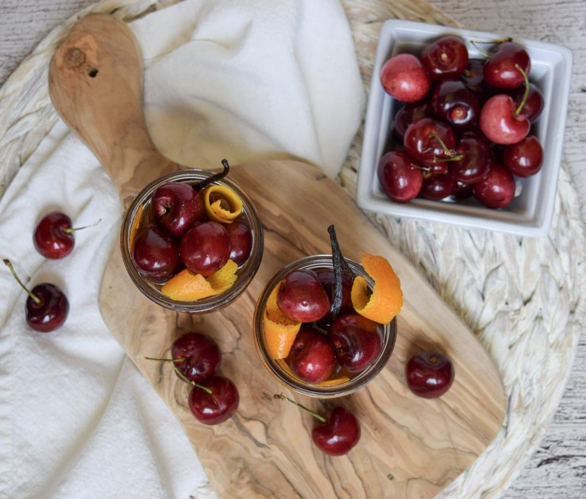 Bourbon Soaked Cherries Drizzle Kitchen