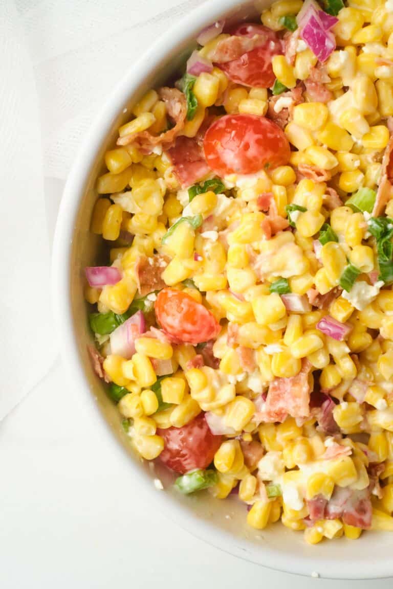 Sweet corn salad Drizzle Me Skinny!