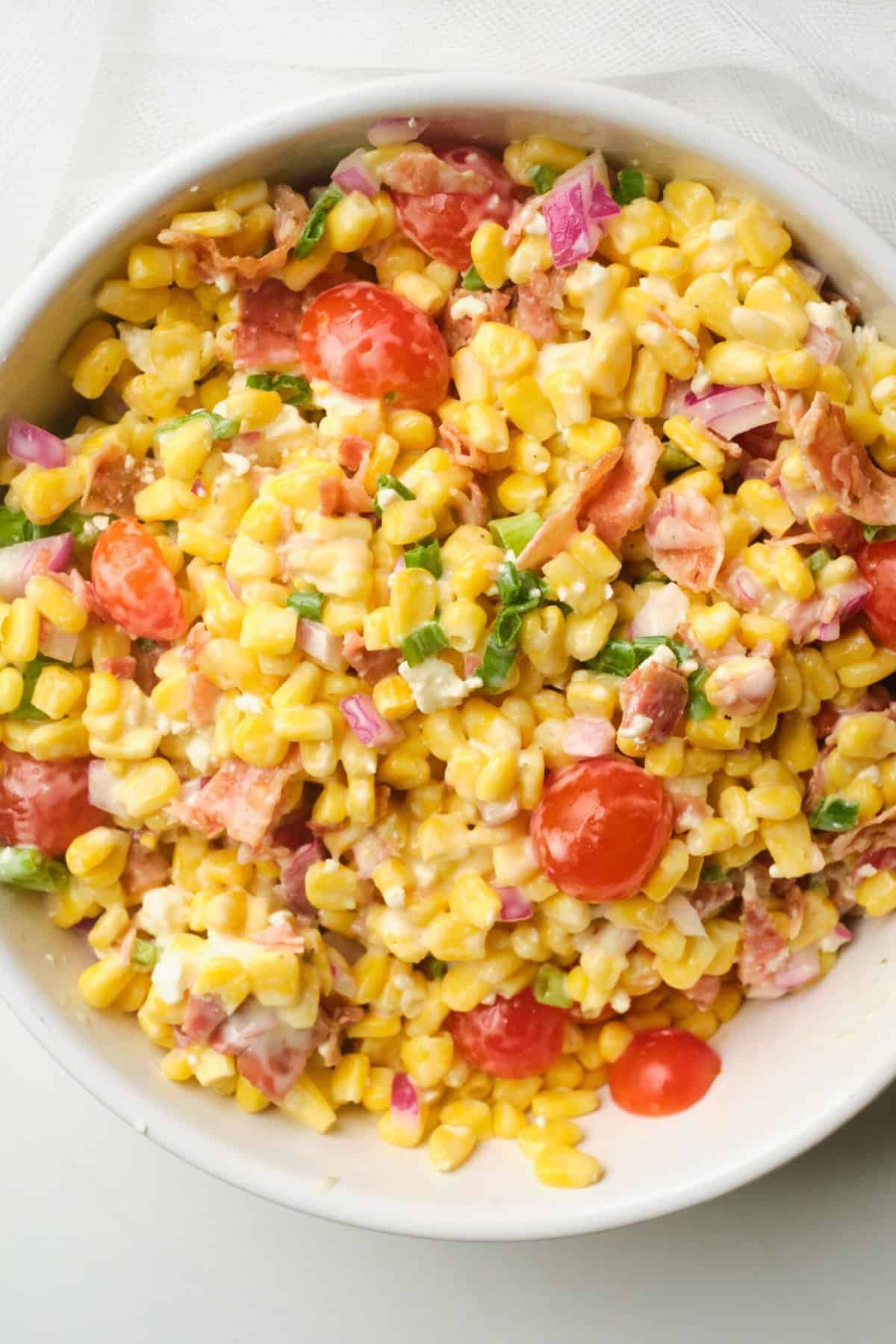 Sweet Corn Salad Drizzle Me Skinny!