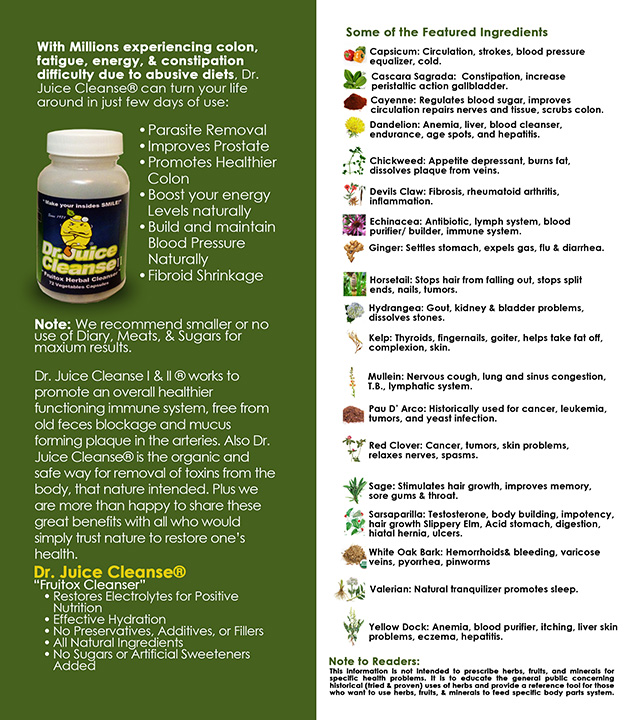 About Dr. Juice Cleanse