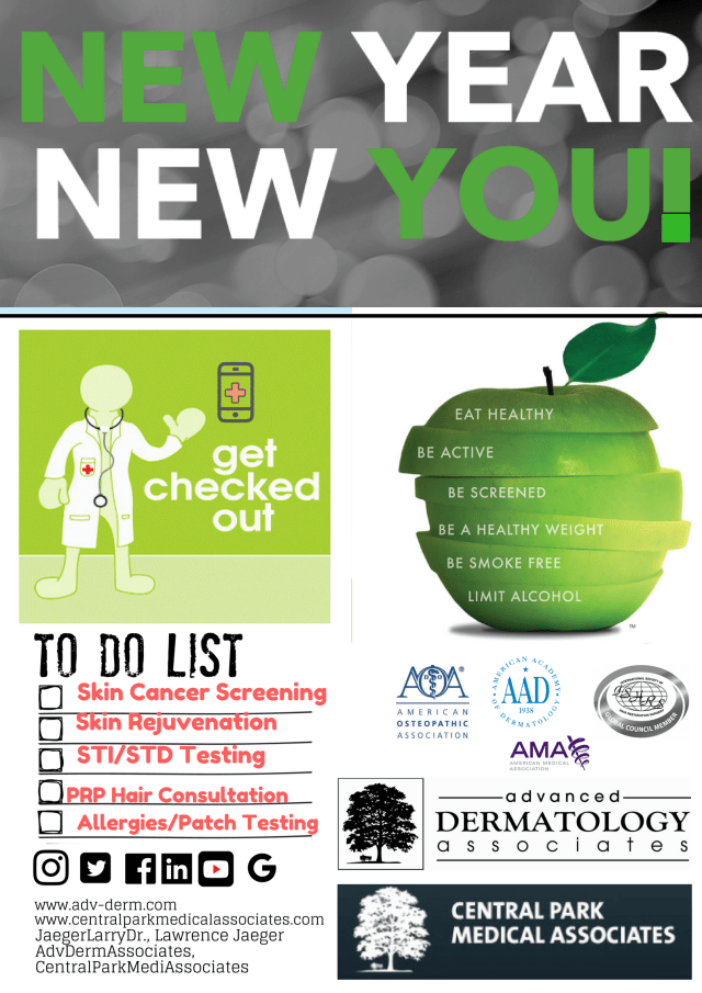 #NewYearNewYou - Annual Checkups