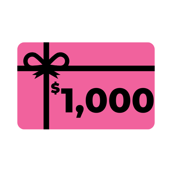 1000 dr LASER Gift Card dr LASER