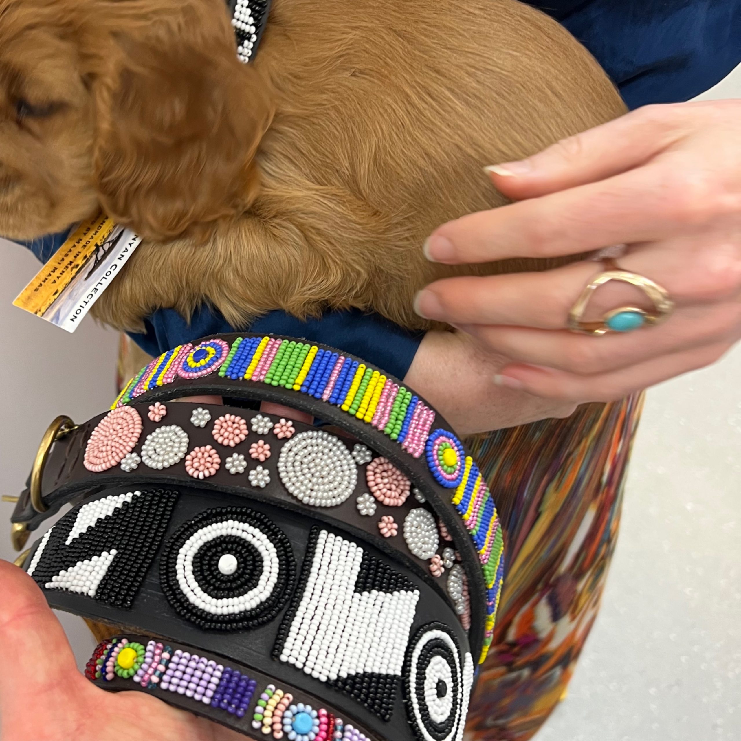 Kenyan Beaded Collar “Malindi” Dr Louisa Fenny