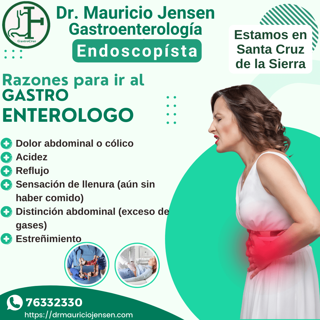 Razones para ir al Gastroenterologo Dr. Mauricio Jensen Medico