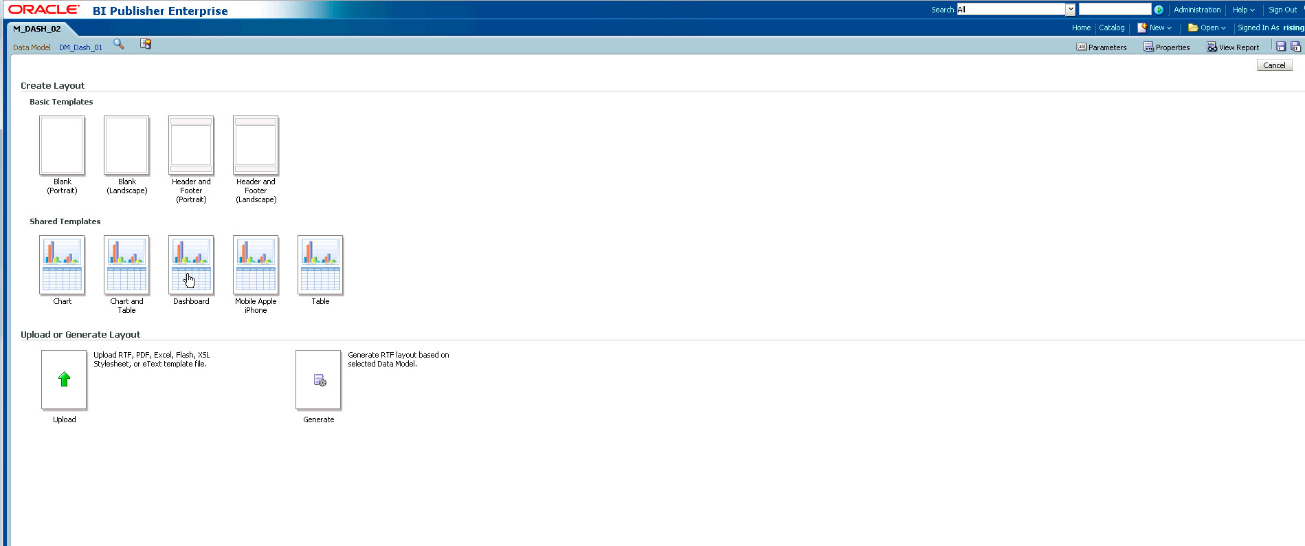 Bi Publisher Enterprise Home Page bestdesigndolap