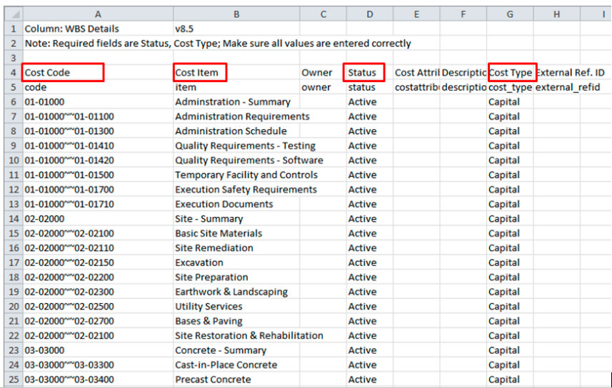Creating MultiSegment Cost Codes DRMcNatty & Associates