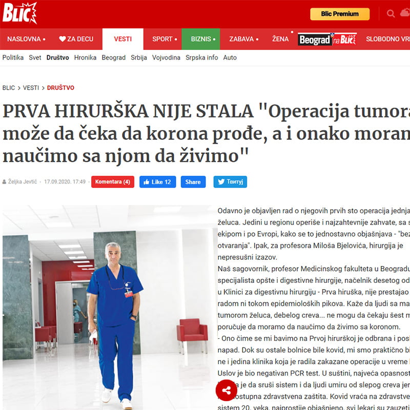 Nauka i Press Dr Miloš Bjelović