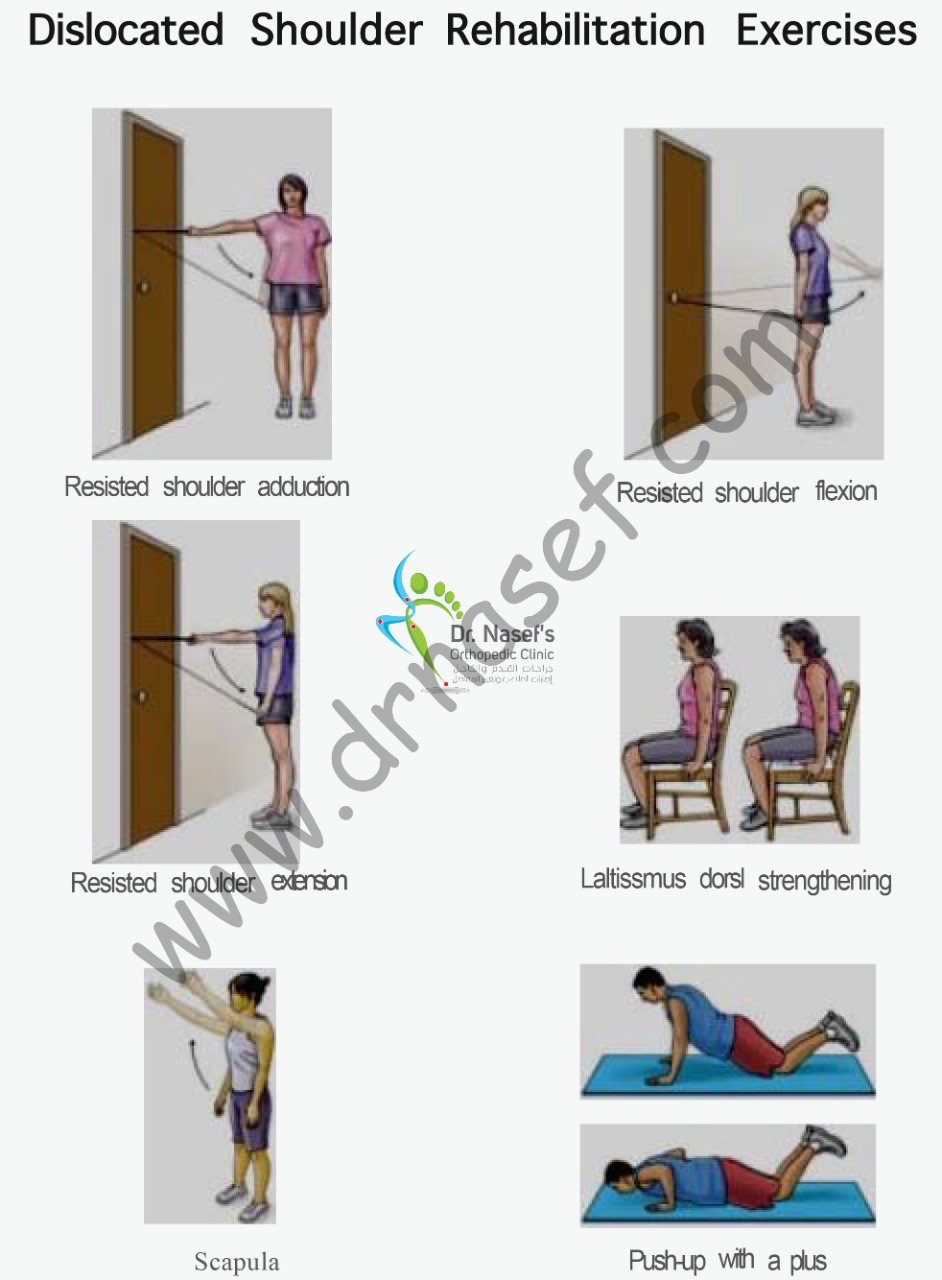 Dislocated Shoulder Exercises DrNasef