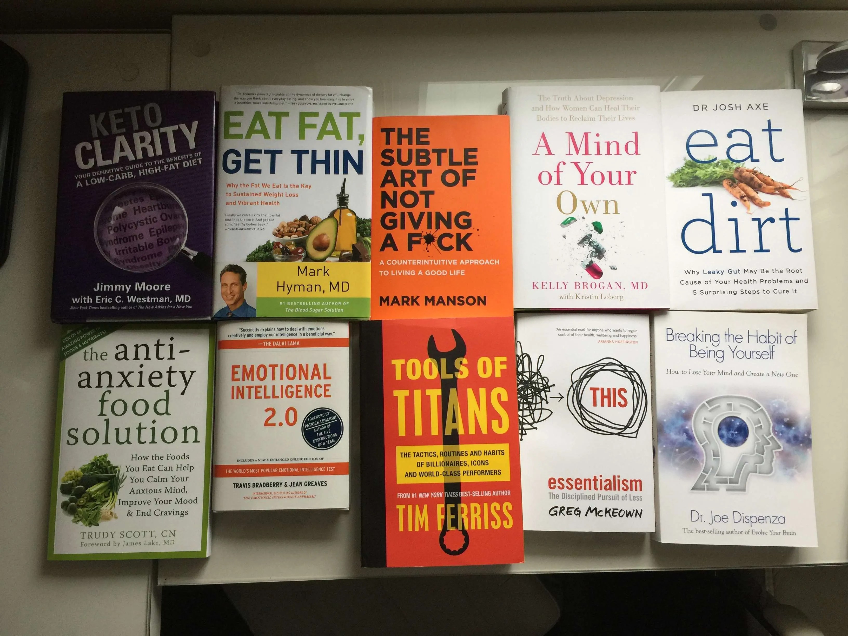 My 2017 Book The 10 Health and Wellness Books You