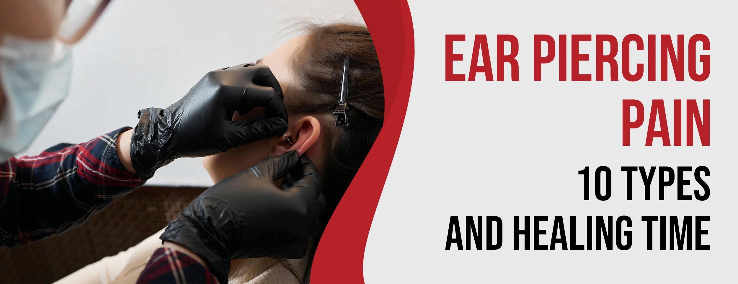 Ear Piercing Pain 10 Types & Healing Time Dr. Numb®