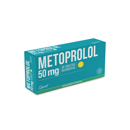 Drogas S&S METOPROLOL 50 MG LAPROFF CAJA X 30 TABS