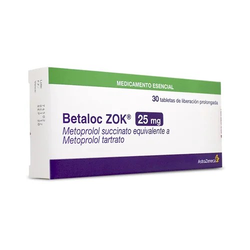 BETALOC ZOK 25 MG ** CAJA X 30 TABS Farmavida Droguería Online