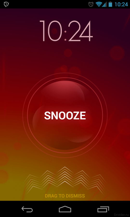 Timely Alarm Clock один из самых красивых будильников для Android
