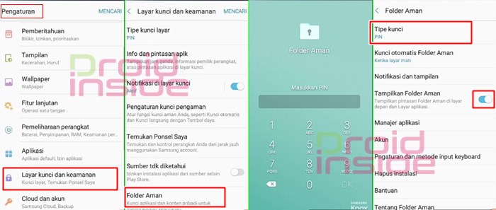 Tips Mengunci Aplikasi Di Hp Samsung Droidinside