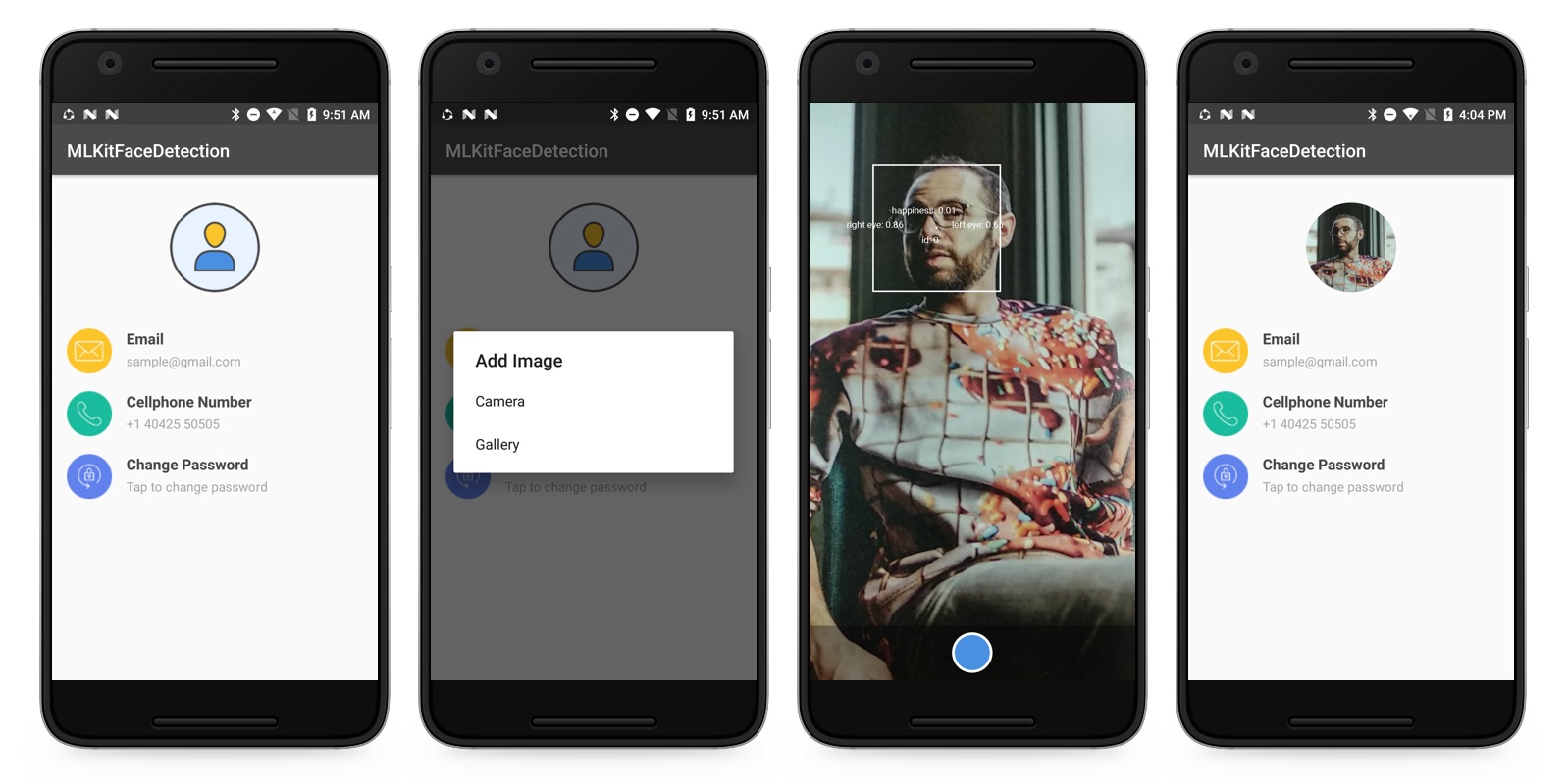 GitHub jaisonfdo/MLkitFaceDetector Sample project to explain the