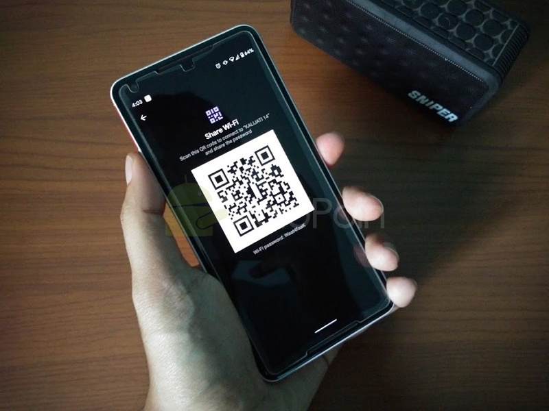 Cara Berbagai Wifi dengan QR Code di Android 10 DroidPoin