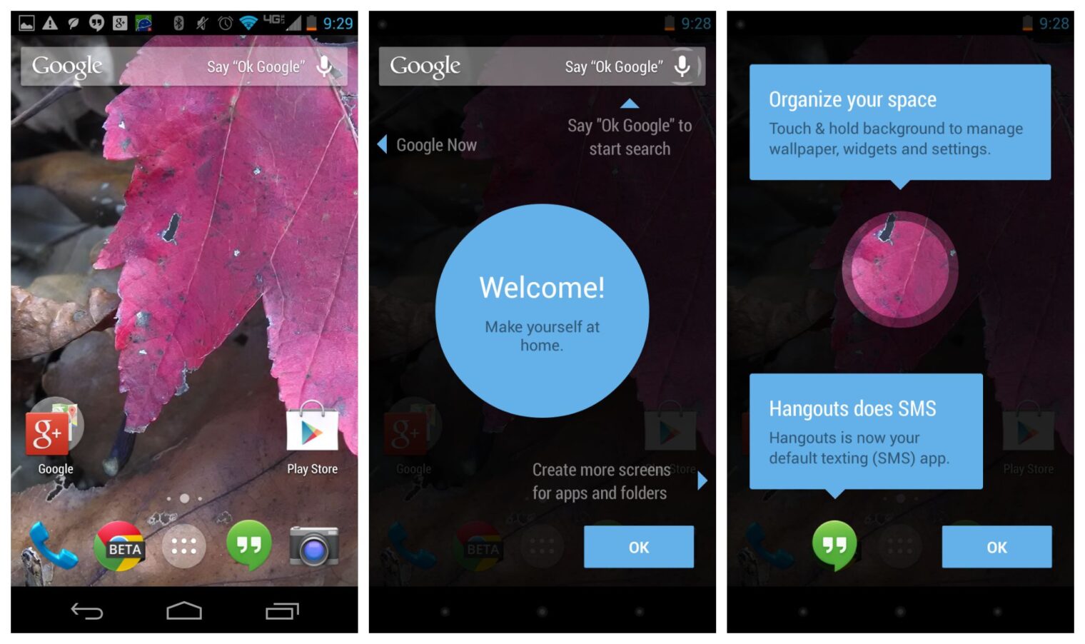 Google Experience le launcher d'Android 4.4 à télécharger en APK