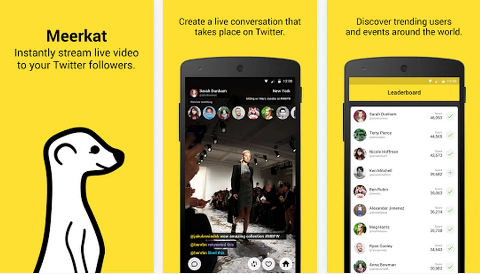 Meerkat s'ouvre à Facebook... sur iOS DroidSoft