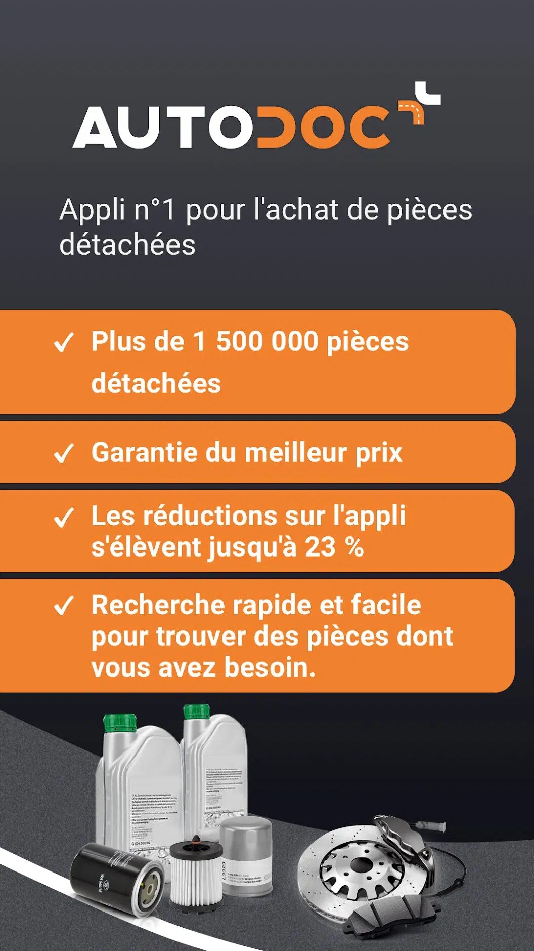 AUTODOC L'application pour vos pièces automobile DroidSoft